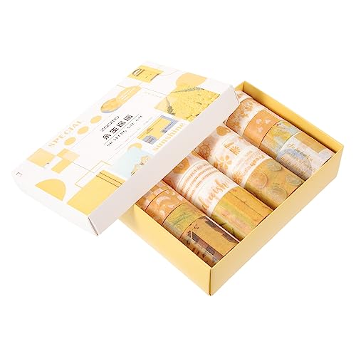 HOODANCOS 20 Rollen party sachen geschenkverpackung dekorative sticker zierband selbstklebend Washi-Klebeband Tagebuch Washi Tape dünnes Washi-Tape Notizbuchbänder Japanisches Papier von HOODANCOS