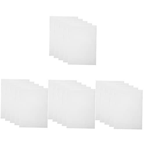 HOODANCOS 20 Stk magnetisches Druckpapier aufkleberpapier karten kraftpapier Magnetstreifen mit selbstklebender Rückseite Tintenstrahldrucker Magnetisches Papieretikett Magnetpapier von HOODANCOS