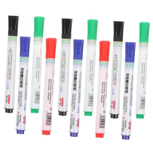 HOODANCOS 20 Stück Farbige Whiteboard Marker Whiteboard Schreibmarker Heim Whiteboard Marker Bürobedarf Schreibpapier Büro Whiteboard Marker Klassenzimmer Whiteboard Marker von HOODANCOS