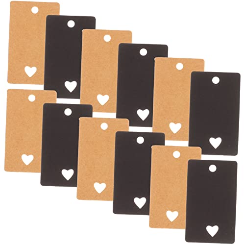 HOODANCOS 200pcs DIY Papier Blanketikett Handwerks-tags Handgezeichnete Visitenkarten Hanging Label von HOODANCOS