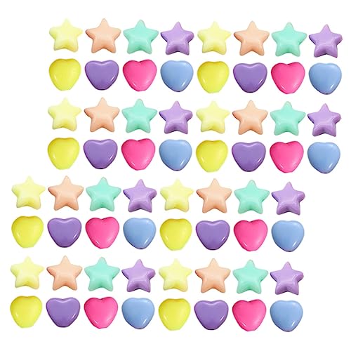 HOODANCOS 200st Abstandsperlen Schmuckzubehör Selber Machen Kinder Halskette Perlen Bastelperlen Perlen Für Bettelarmbänder Für Mädchen Schmuck Für Kinder Sternenschmuck Diy-perlen Acryl von HOODANCOS