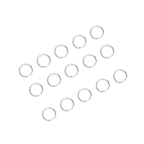 HOODANCOS 200st Taschenschnallenringe Kette Biegering Spaltringe Ringverbinder Armband Biegeringe Kleine Ringe Bulk-schlüsselringe Kettenring Ringe Für Charms Schlüsselbund O Ringset von HOODANCOS