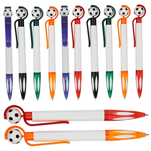 HOODANCOS 20St Fußball Kugelschreiber Sport lustiger Stift Fußball-Briefpapier Cooler Ballsport-Stift ballpoint pen kugleschreiber Briefpapier schreiben einziehbarer Stift Plastik von HOODANCOS