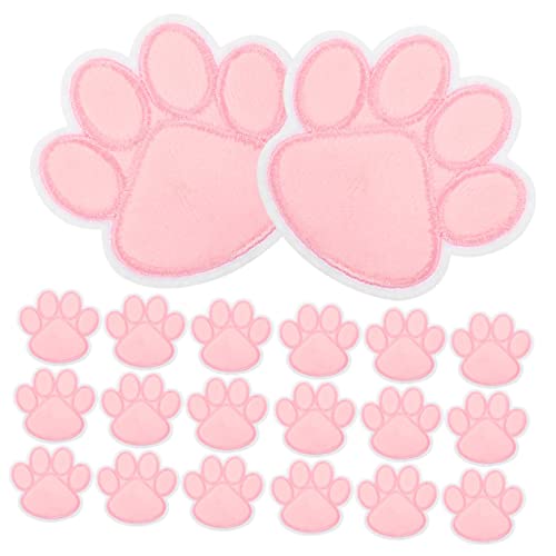 HOODANCOS 20Stücke Hundepfoten Stickpatches für Kleidung und Rucksack Aufbügelbare Applikationen für DIY Nähprojekte Zubehör für Bastelarbeiten und Designs HOODANCOS 20Stücke Hundepfoten Stickpatches für Kleidung und Rucksack Aufbügelbare Applikationen für DIY Nähprojekte Zubehör für Bastelarbeiten und Designs von HOODANCOS
