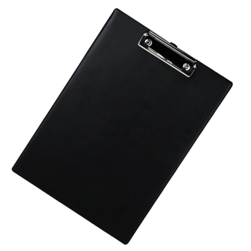 HOODANCOS 2St Papierhalter Klemmbrett Datei Zwischenablage Low-Profile-Zwischenablage Zwischenablage schreiben Büro-Klemmbrett write board clipboard a4 büroklammer brett A4-Klemmbrett Black von HOODANCOS