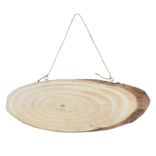 HOODANCOS 3 STÜCKE Ovale Holzschilder Kiefer für DIY Bastelarbeiten Ungemalte Holzscheiben mit Juteseil für Rustikale Hochzeitsdekorationen und Kreative Projekte HOODANCOS 3 STÜCKE Ovale Holzschilder Kiefer für DIY Bastelarbeiten Ungemalte Holzscheiben mit Juteseil für Rustikale Hochzeitsdekorationen und Kreative Projekte von HOODANCOS