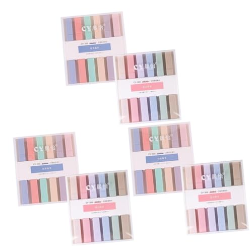 HOODANCOS 3 Sätze Handkonto-text Marker Lesezeichen Schreibtisch Schublade Barn Aquarell-highlight-stift Praktischer Buchmarker Textmarker Aus Kunststoff Stift Markieren Plastik 12 Stück * 3 von HOODANCOS