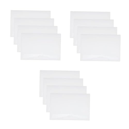 HOODANCOS 3 Sätze Whiteboard-aufkleber Büro-whiteboard Löschbares Zeichenbrett Für Kindertafel Entfernbare Listen Schreibtafel Für Mini-whiteboard Das Haustier Weiß 4 Stück * 3 von HOODANCOS