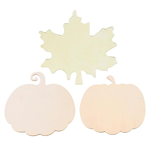 HOODANCOS 3 Stücke Holz Art-wares DIY Malerei Requisiten Kinder Malerei Whiteboards (holzfarbe) von HOODANCOS