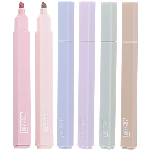 HOODANCOS 30 Stk fluoreszierender Markierungsstift Kunstmarker großer Marker feine Punktmarkierungen Farbmarker sleek highlighter Stylish highlighter bunte Markierung Büromarker Plastik von HOODANCOS