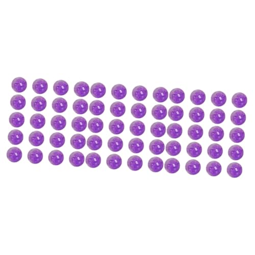 HOODANCOS 3St Bastelperlen selber machen handkette glaser dekoration halsketten schauglas glassify svarowksy halskette necklace glasl fehrnglas glaskolben modische Perlen Glasperlen Violett von HOODANCOS