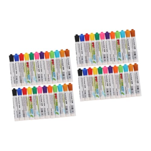 HOODANCOS 4 Boxen Whiteboard Marker Löschbare Marker Trocken Abwischbare Marker Whiteboard Marker Für Whiteboard von HOODANCOS