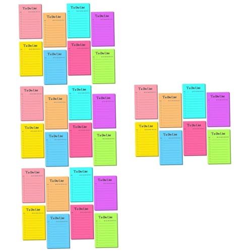 HOODANCOS 4 Stück 8 fluoreszierendes Papier transparente Haftnotizen Tieraufkleber To-do-Listenplaner Buchaufkleber sticky notes book büromaterial org schöne Notizaufkleber Zubehör beachten von HOODANCOS