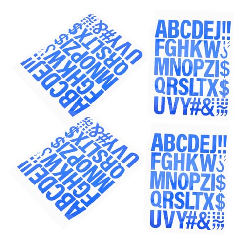 HOODANCOS 4 Stück Buchstaben-alphabet-aufnäher Zum Aufbügeln, Buchstaben Zum Aufbügeln Für Kleidung, Vinyl, Wärmeübertragung, Buchstaben, Alphabet-aufkleber Für Kleidung, Kleid, Hut von HOODANCOS