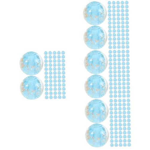 HOODANCOS 400 Stk bastelzeug glasmalerei kügelchen beads for jewellery Glasperlen-Set unikal zubehör selber machen Abstandsperlen Armbandperlen Perlenkette Glasperlen zur Schmuckherstellung von HOODANCOS