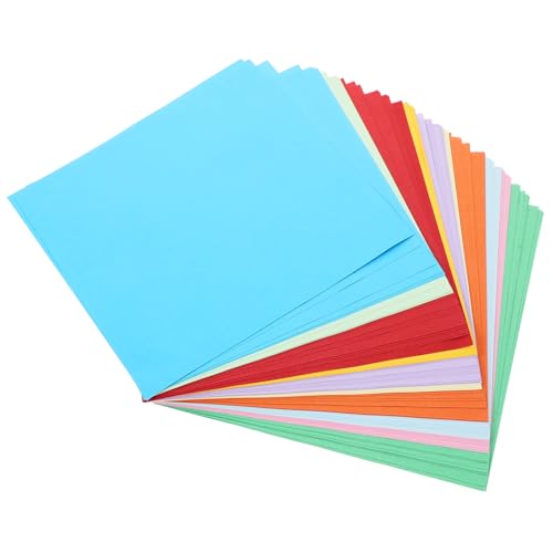 HOODANCOS 400 Stück Buntes Origami DIY Origami Paper farbig Farbe Handwerk DIY-Bastelpapier falten Origami -Papierdekorationen Origami-Faltpapier Origami-Papier basteln Origami-Papiermodell HOODANCOS 400 Stück Buntes Origami DIY Origami Paper farbig Farbe Handwerk DIY-Bastelpapier falten Origami -Papierdekorationen Origami-Faltpapier Origami-Papier basteln Origami-Papiermodell von HOODANCOS