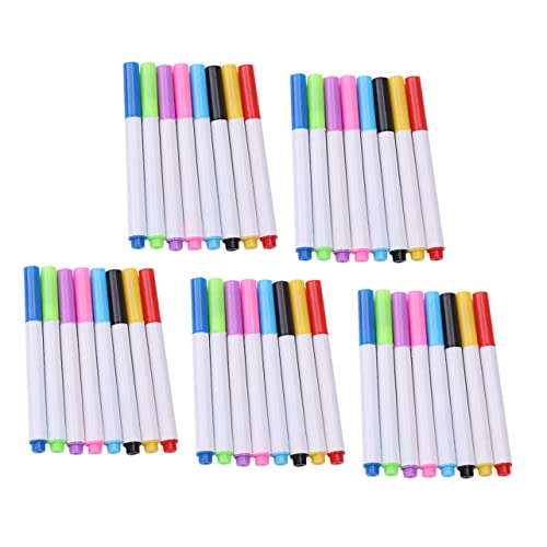 HOODANCOS 40st Löschbarer Whiteboard-marker Whiteboard-stifte Für Das Klassenzimmer Kreidemarker Mit Feiner Spitze Malstifte Löschbare Stifte Mehrfarbig Tinte Bunte Highlighter Plastik von HOODANCOS