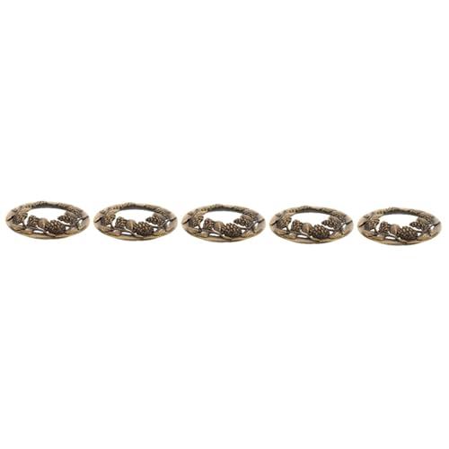 HOODANCOS 5 Stück Duftkerzendeckel für Aromaabdeckung Vanille mit duftend Deckel des Glases, der die Wärme sammelt Schutzdeckel aus Zinklegierung Kerzenaufsatz im Glas Hohler Aromadeckel HOODANCOS 5 Stück Duftkerzendeckel für Aromaabdeckung Vanille mit duftend Deckel des Glases, der die Wärme sammelt Schutzdeckel aus Zinklegierung Kerzenaufsatz im Glas Hohler Aromadeckel von HOODANCOS