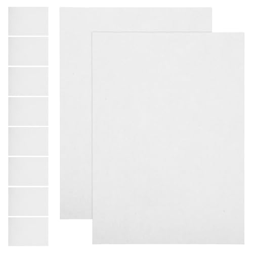 HOODANCOS 500 Pcs Multi Purpose Photocopy Printing Paper Office Essentials Stationerie Liefert Weißes A5-Kopierpapier Für Drucker Doppelseitig (A5) von HOODANCOS