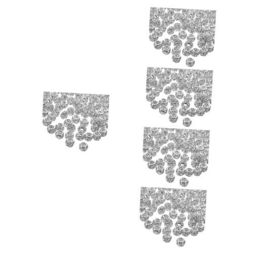 HOODANCOS 500 Stück Kleine Kupferperlen Für Die Schmuckherstellung Strasssteine Rondelle Perlen DIY Schmuckherstellungszubehör von HOODANCOS