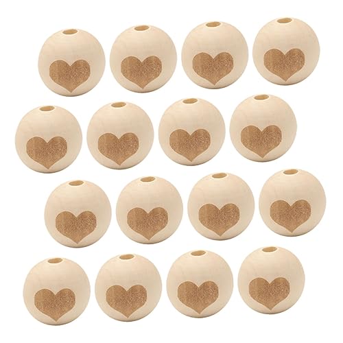 HOODANCOS 50Stücke DIY Holzperlen Hochwertige Naturperlen Schima Superba Für Schmuckherstellung Bastelprojekte Armbänder Und Ohrringe HOODANCOS 50Stücke DIY Holzperlen Hochwertige Naturperlen Schima Superba Für Schmuckherstellung Bastelprojekte Armbänder Und Ohrringe von HOODANCOS