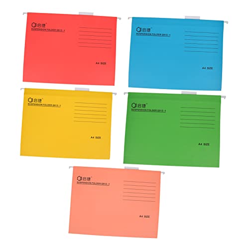 HOODANCOS 5st Mappe Dokumentencoupon-organizer Quittungsordner Gutscheinbehälter Organizer Für Bürorechnungen Bunter Gutscheinhalter Coupon-hängetasche Rechnungen Behälter Eisen Colorful von HOODANCOS