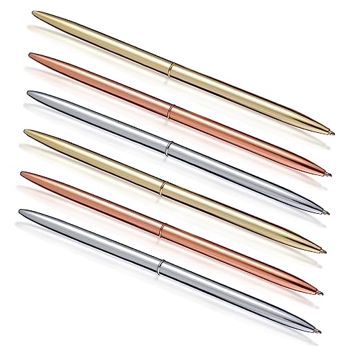 HOODANCOS 6 Stk Kugelschreiber Aus Metall Multifunktionsstift Schicker Stift Kugelschreiber Für Den Täglichen Gebrauch Tragbarer Schreibstift Ergonomischer Kugelschreiber Stifte Stift von HOODANCOS