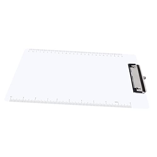 HOODANCOS 6St Wordpad-Ordner schreibtafel buchstabentafel satteltache Schreibbrett Zwischenablage Standard-Clip Whiteboard-Clip Zwischenablage schreiben Dateiordner der Zwischenablage Acryl von HOODANCOS