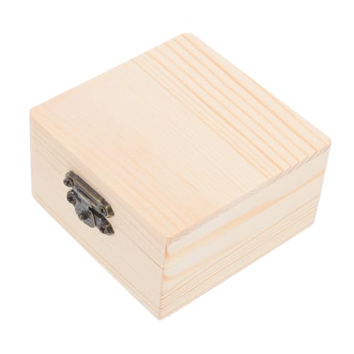 HOODANCOS Box Holz Geschenkbox Vintage Beige von HOODANCOS