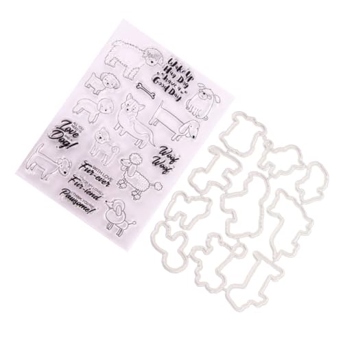 HOODANCOS DIY schneiden sterben lustige Stampfer Stanzform herstellen DIY prägen stanzformen Tierstampfer Siegel Stempel Stanzform scrapbook scheckheft Stanzformen Schablone schöne Stanzform von HOODANCOS