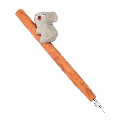 HOODANCOS Faultier Holz Stift Textmarker Weichster Schreibstift Cartoon-gelstifte Schöner Kugelschreiber Neuheitsstift Tintenroller Faultier Kugelschreiber Stifte Mit Feiner Spitze von HOODANCOS