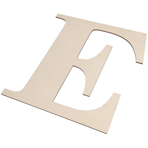 HOODANCOS Hölzernes Englisches Alphabet DIY Schild Dekorative Stehende Buchstaben DIY Veranda Schild Buchstabenscheiben Schild Holziges Alphabet Tischständer Schild von HOODANCOS