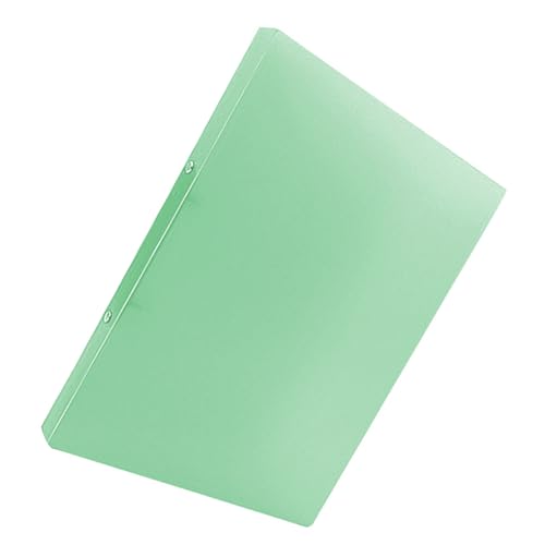 HOODANCOS Informationsordner schreibtafel buchstabentafel cartape kugelbinder ordnee erweiterbare Ordner Dokumentenorganisator Loseblattbinder wichtiger Dokumentenordner Plastik Light Green von HOODANCOS