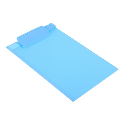 HOODANCOS Profil-Zwischenablage Papierhalter Klemmbrett Grüner Pinnwandrand Schreibpapierhalter Papierhalterbrett A5 Klemmbrett Blue von HOODANCOS