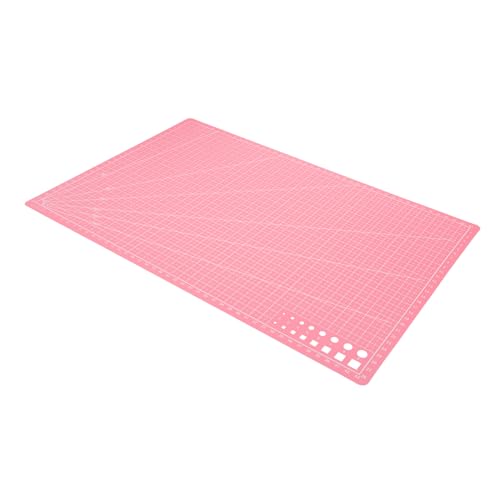 HOODANCOS Rücken schneiden Quilt-Schneidematten Mini-Schnittbrett Schneidematte nähen Schneidebrett rutschfeste Schneidunterlage cutting mat zuschneidematte Gravurmatten Bastelmatte pp Rosa von HOODANCOS