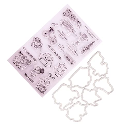 HOODANCOS Stanzform handgefertigt scrapbook scrap book briefmarke hand made stamps the craft Stempel DIY prägen stanzformen DIY schneideschablone handwerk schneiden sterben lustige Stampfer von HOODANCOS