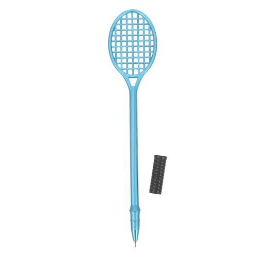 HOODANCOS Stift unterschreiben Tennisgeschenke Tennis-Kugelschreiber Sportperlenstifte Neuartige Stifte für Mädchen gel pen Gel ink pen Gelstifte für Kinder Feder für Badmintonschläger Blue von HOODANCOS