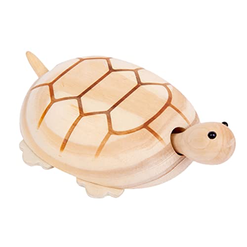 HOODANCOS Turtle Holz Ornament Handwerk Holzschildkröte Dekoration Kind Tier Modell Spielzeug von HOODANCOS