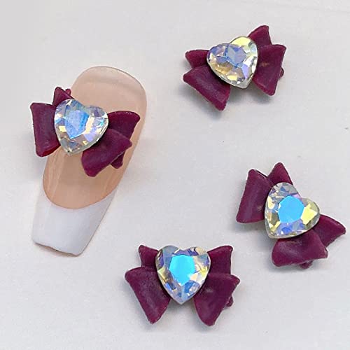 10 Stück 3D Schmuck Harz Kristalle Dekore Ringe Ohrringe von HOOLRZI