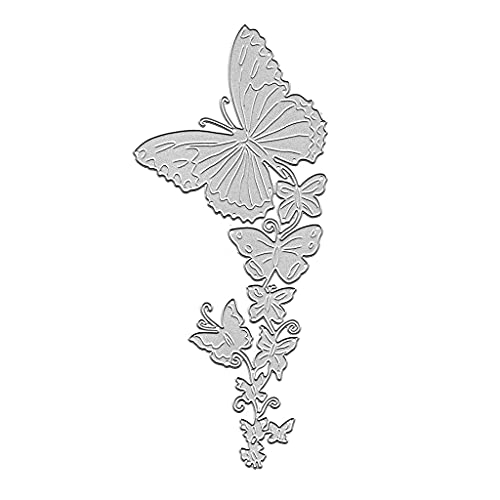 Für Schmetterlings Spitzenrand Stanzformen Randrahmen Metallschneiden Für Dekoratives Prägepapier Kartenherstellung Prägepapier Schmetterlings Metallstanzformen Aus Kohlenstoffstahl von HOOLRZI