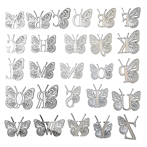 Für Schmetterlingsbuchstaben Metall Stanzformen Schablone Scrapbooking Album Papier Scrapbooking Stanzteile von HOOLRZI