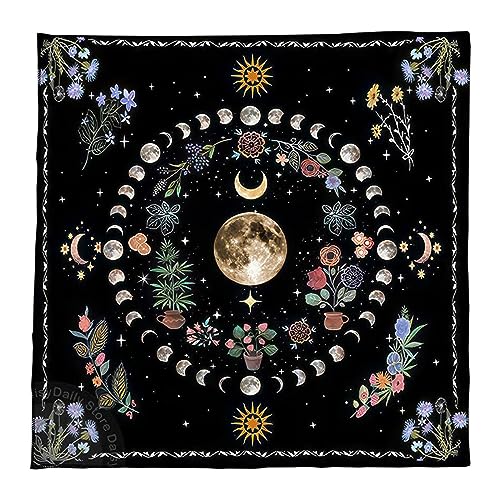 HOOLRZI 50x5 0/60x6 0/75x75cm Tarot Tischdecke Matte Geometrische Divinations Tisch Tuch Brettspiel Oracles Karte Pad Unterstützung Matte von HOOLRZI