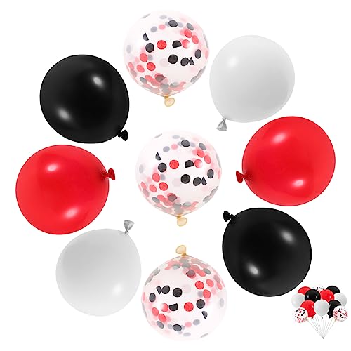 HOOTNEE 1 Satz Stehende Happy Birthday Ballons Mit Band Riesiger Luftballon Für Kindergeburtstag Hochzeit Babyparty Dekoration Für Besondere Anlässe von HOOTNEE