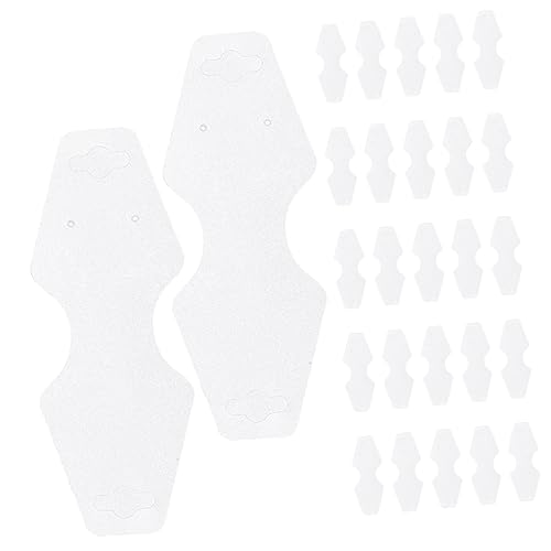 HOOTNEE 100 Stück Ornamentkarten Halsketten Displaykarten Halsketten Haltekarten Halsketten Verpackungszubehör Ohrring Karten Zum Verkauf Anhänger Halskette Schmuck Armband von HOOTNEE