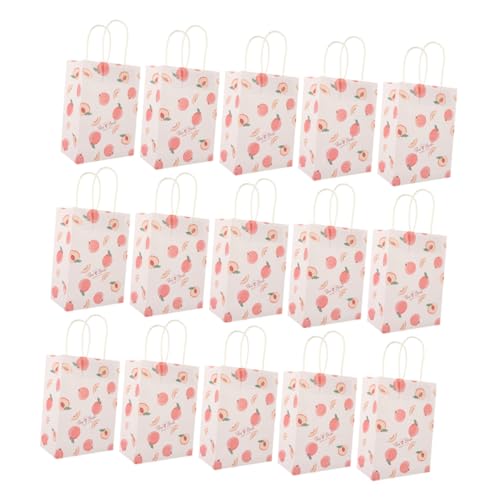 HOOTNEE 18 Stk Handtasche Präsenttaschen Süßigkeitentüten aus Papier Partygeschenktüten Partytasche Geschenktüte aus Papier aufbewahrungssack storage pockets Geschenktüten groß Papiertüten von HOOTNEE