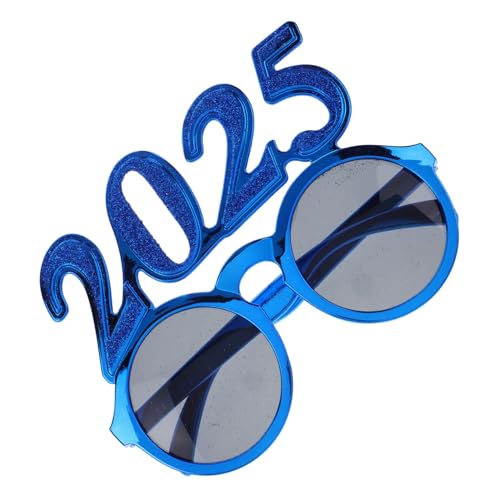 HOOTNEE 2025 Lustige Brillen party zubehör Spaßige Brille frohes neues jahr brille Requisiten Partybrille Sonnenbrille Partygeschenke für das neue Jahr Party-Brillen-Dekore Stk von HOOTNEE