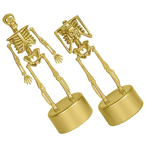 HOOTNEE Decors Layouts Statuen Ornamente Skelett Party Wettbewerb Auszeichnungen Figur Gothic Sammeldekoration Trophäen Preise Halloween Tisch Goldene von HOOTNEE