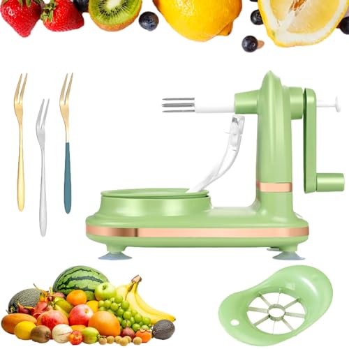 Home Essentials Multi-Fruit Peeler 2.0, Multi-Fruit Peeler 2.0, Manual Fruit Peeler, Multi Fruit Peeler Machine, Multi Fruit Peeler With Fruit Divider Set (1PC-A) von HOPASRISEE