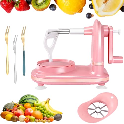 Home Essentials Multi-Fruit Peeler 2.0, Multi-Fruit Peeler 2.0, Manual Fruit Peeler, Multi Fruit Peeler Machine, Multi Fruit Peeler With Fruit Divider Set (1PC-C) von HOPASRISEE