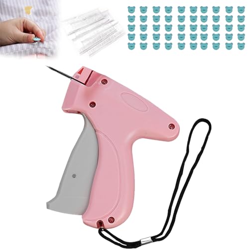 Quick Clothing Fixer, Quick Clothing Fixer Gun, Consulbe for Sewing Machine, Quilt Tacking Gun,Comes with 50/100Bear Buckles and 12/20 Plastic Needles, A Total of 660/1100 Pieces (A-Pcs) von HOPASRISEE